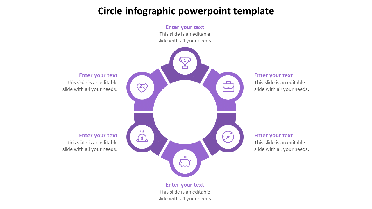 Free - Creative Circle Infographic PowerPoint Template Slides